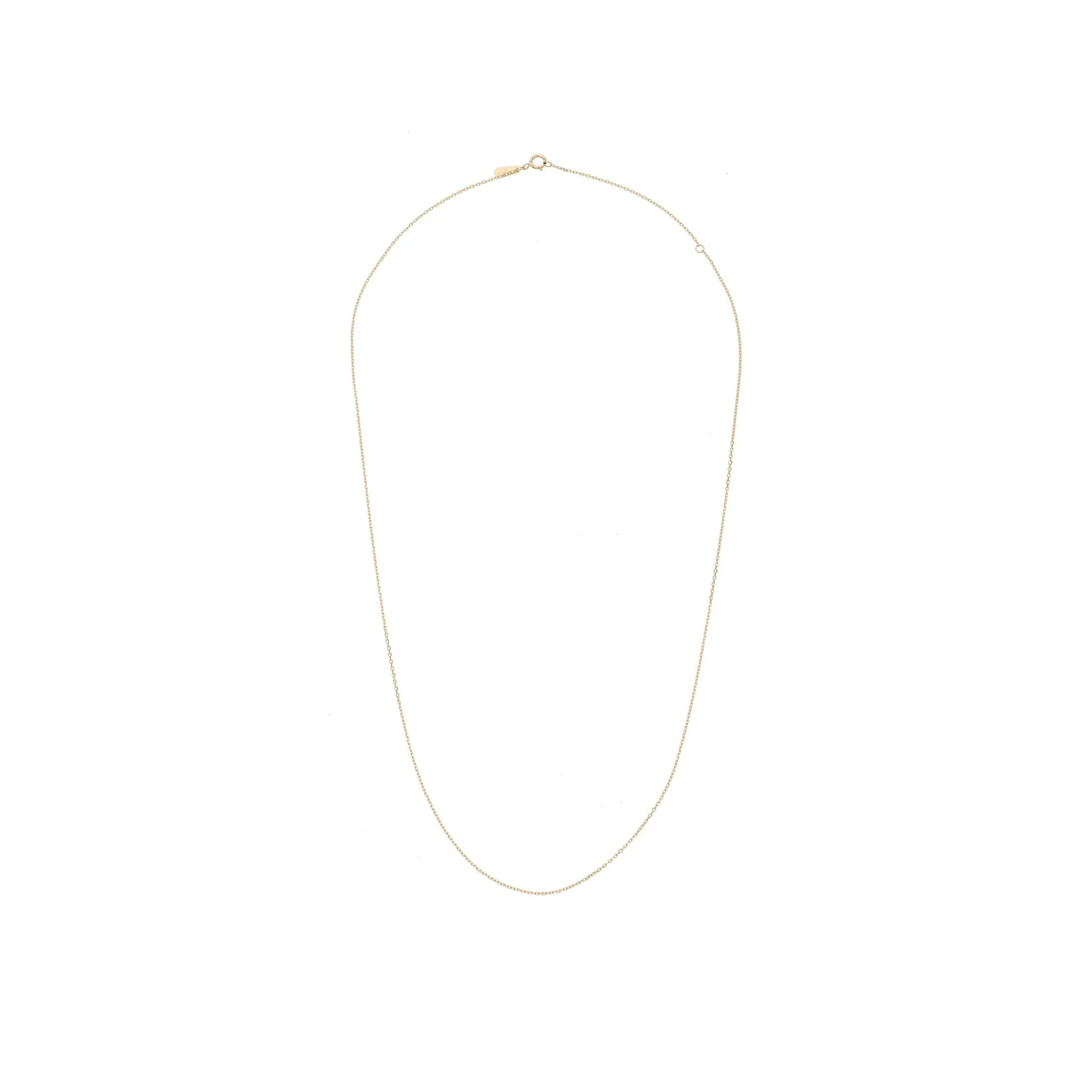 14k gold medium cable chain