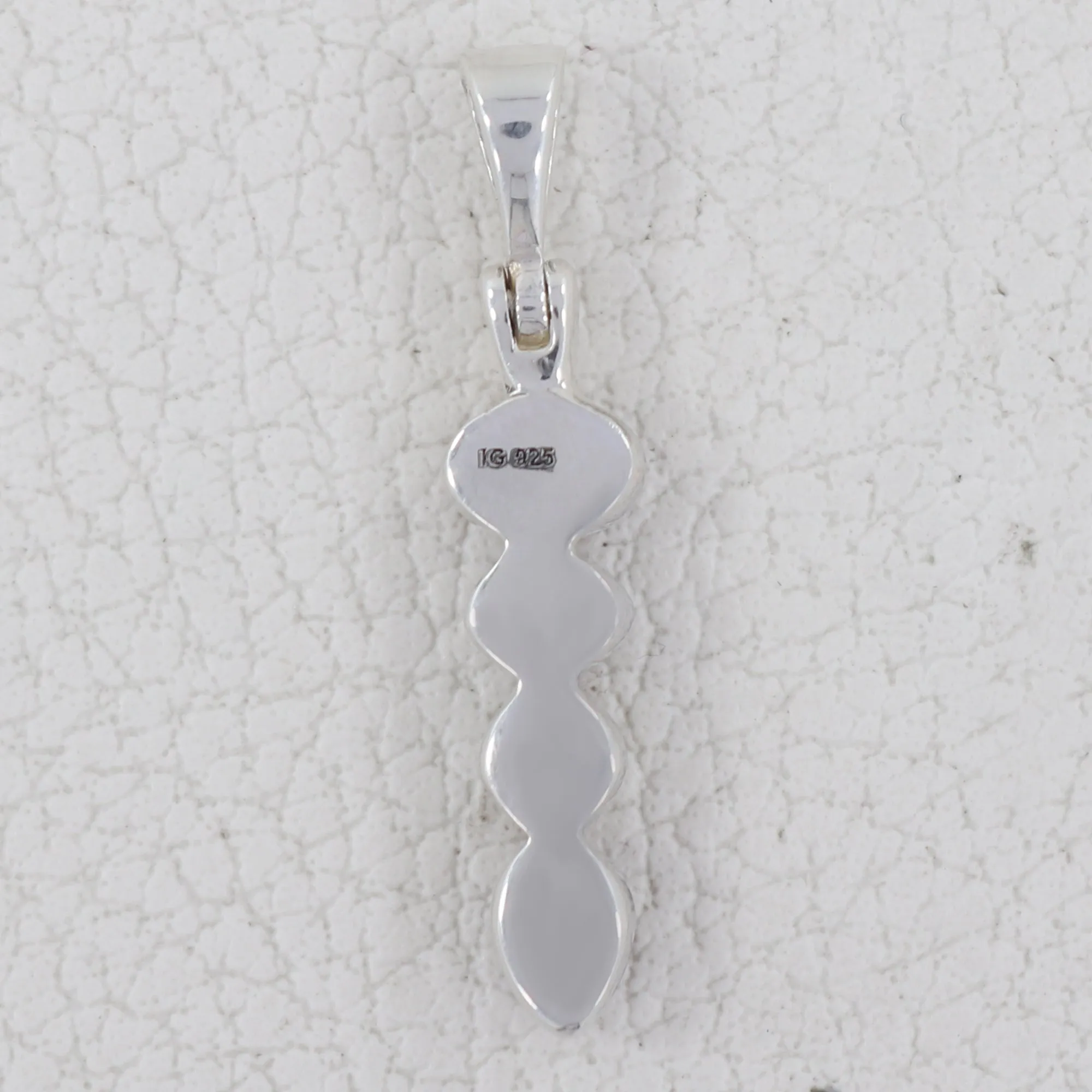 925 Staling Silver Tourmaline Pendants