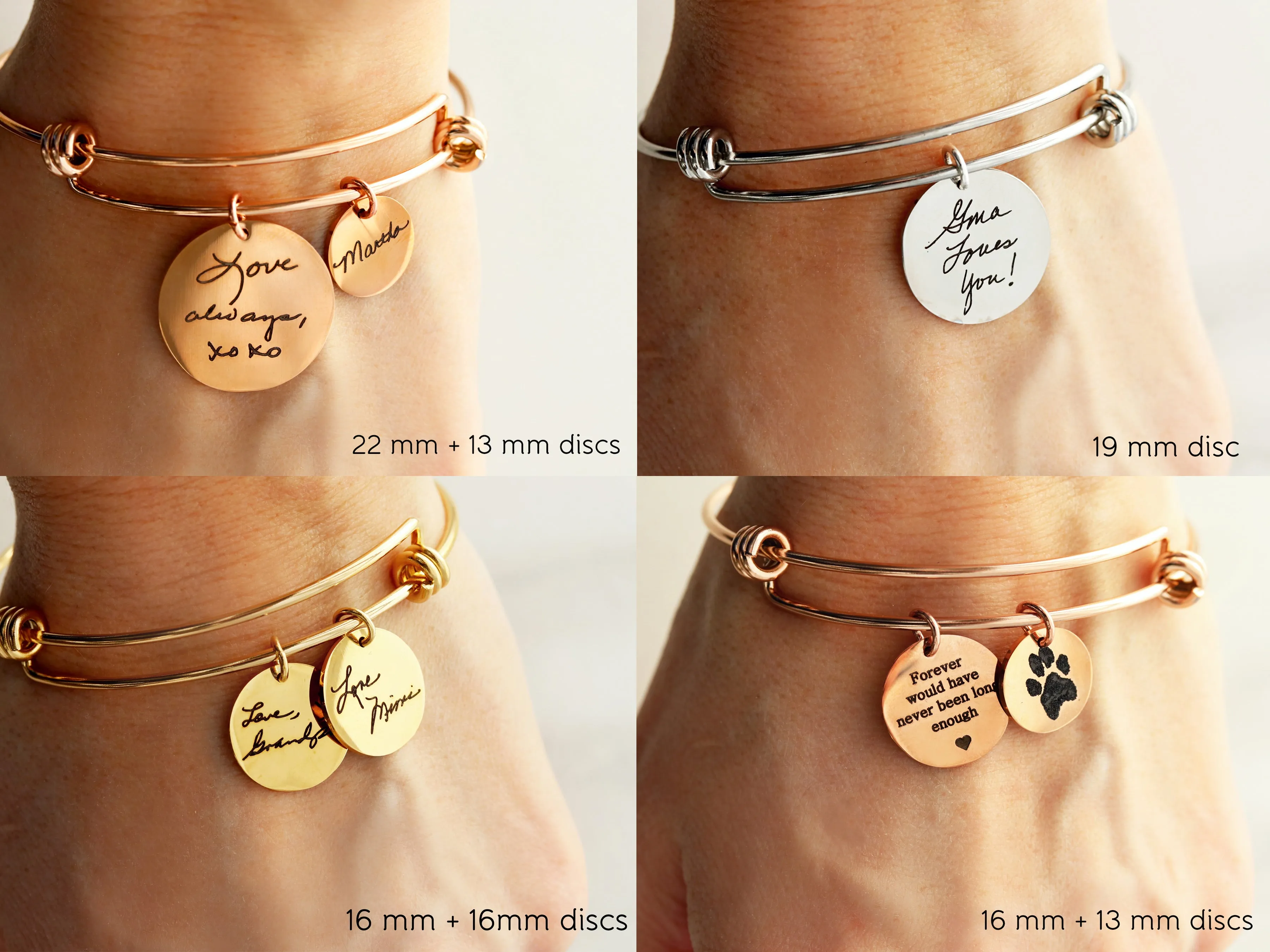 Actual Hand / Foot Prints Bangle