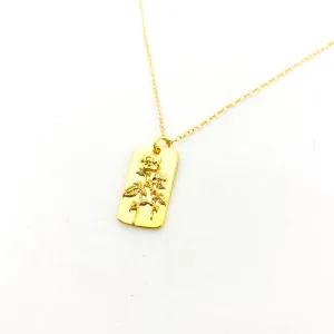 Adalynn Flower Necklaces | Gold