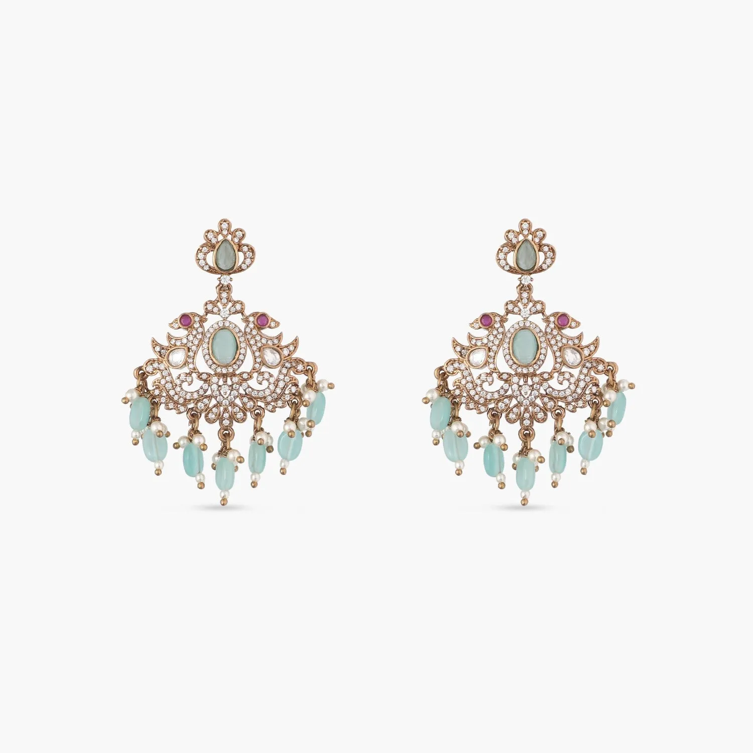Adelia Nakshatra CZ Necklace Set