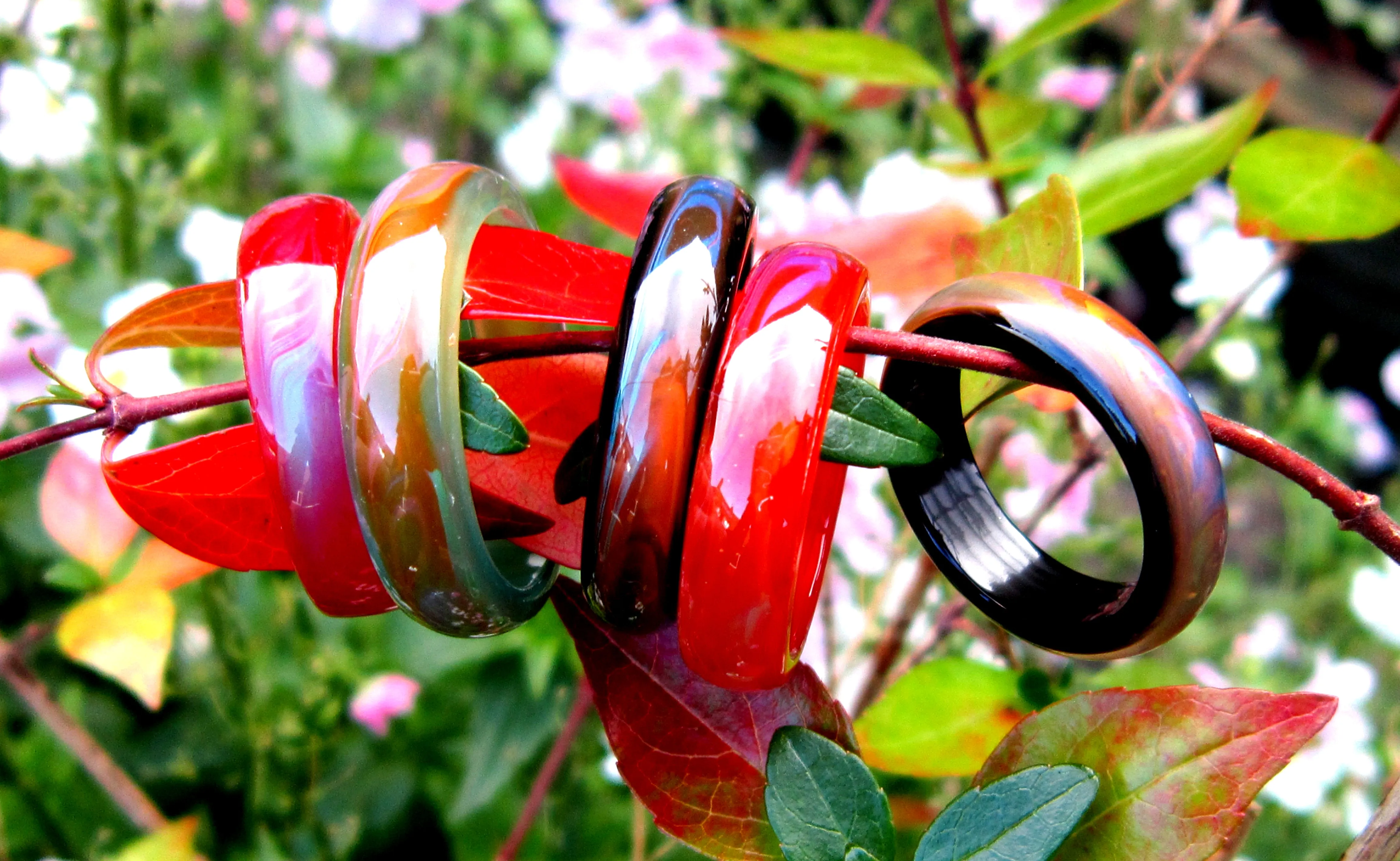 Agate Mood Ring