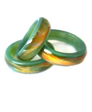 Agate Mood Ring