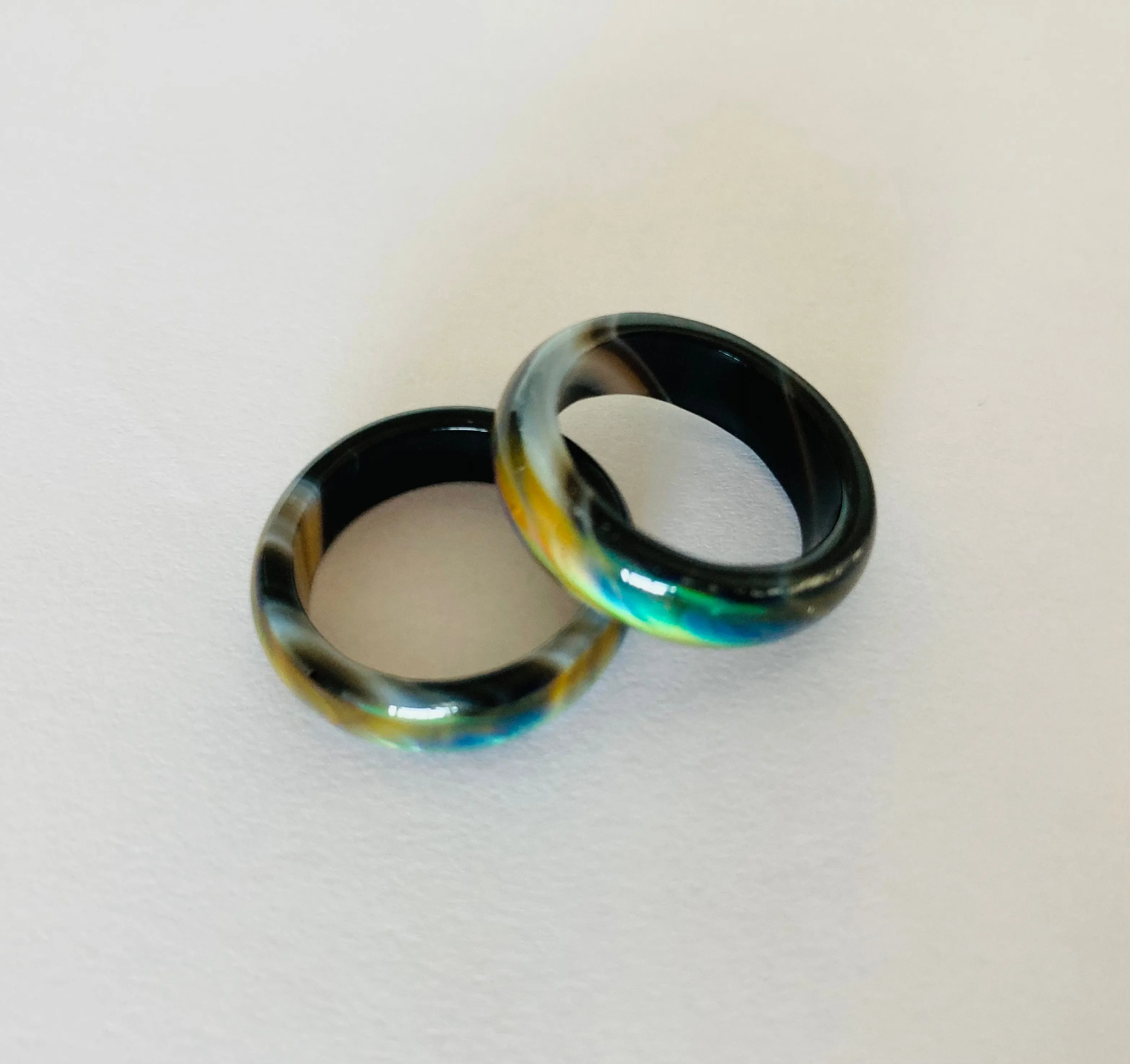 Agate Mood Ring