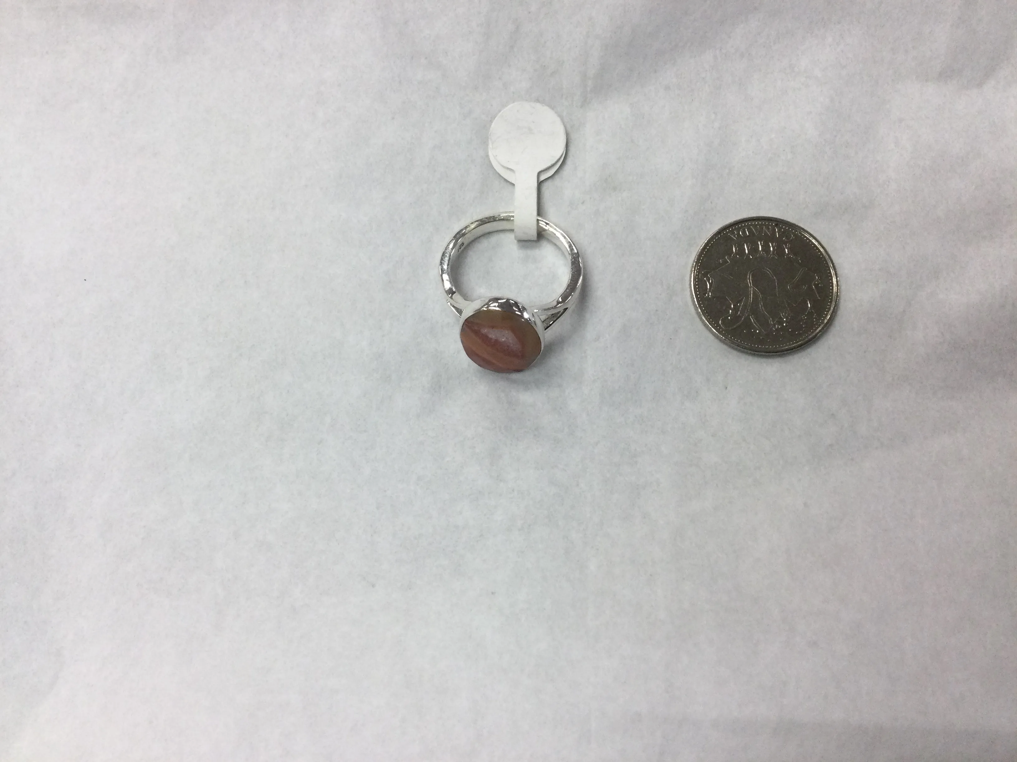 Agate ring size 9