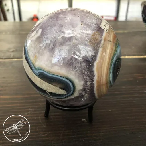 Amethyst Geode Sphere 95mm