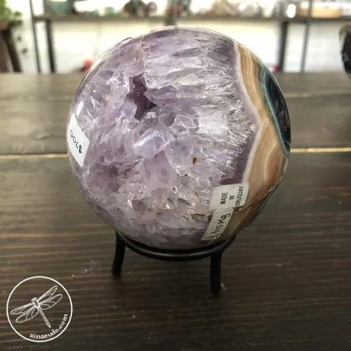 Amethyst Geode Sphere 95mm