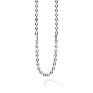 Anthem Caviar Beaded Chain Necklace | 8mm
