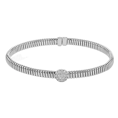 Bangle in 18k Gold with Diamonds