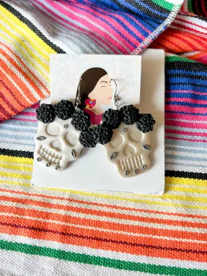 Black Marigold Sugar Skull