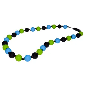 Black/Green/Blue Chew Necklace