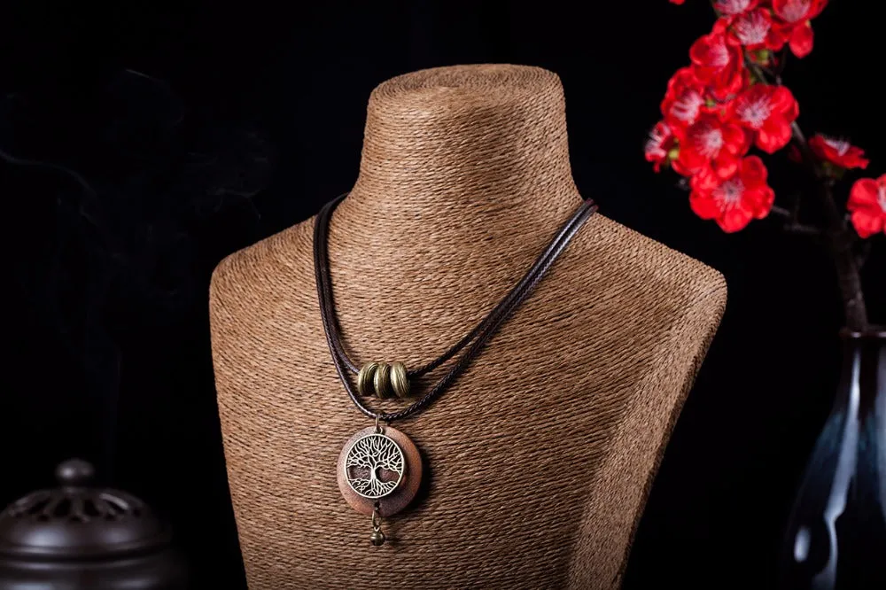 Bohemian Fashion Wooden Necklace