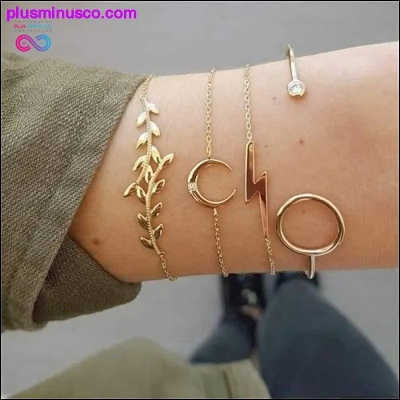 Bohemian Shell Map Turtle Bracelet Set, Retro Geometric