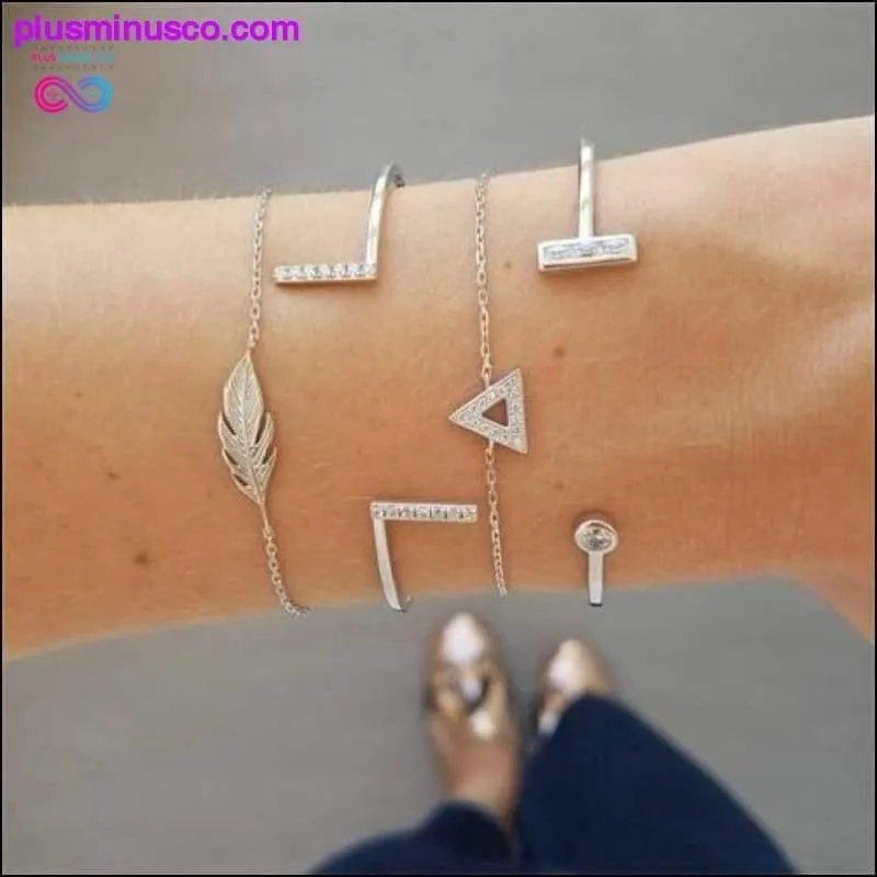 Bohemian Shell Map Turtle Bracelet Set, Retro Geometric