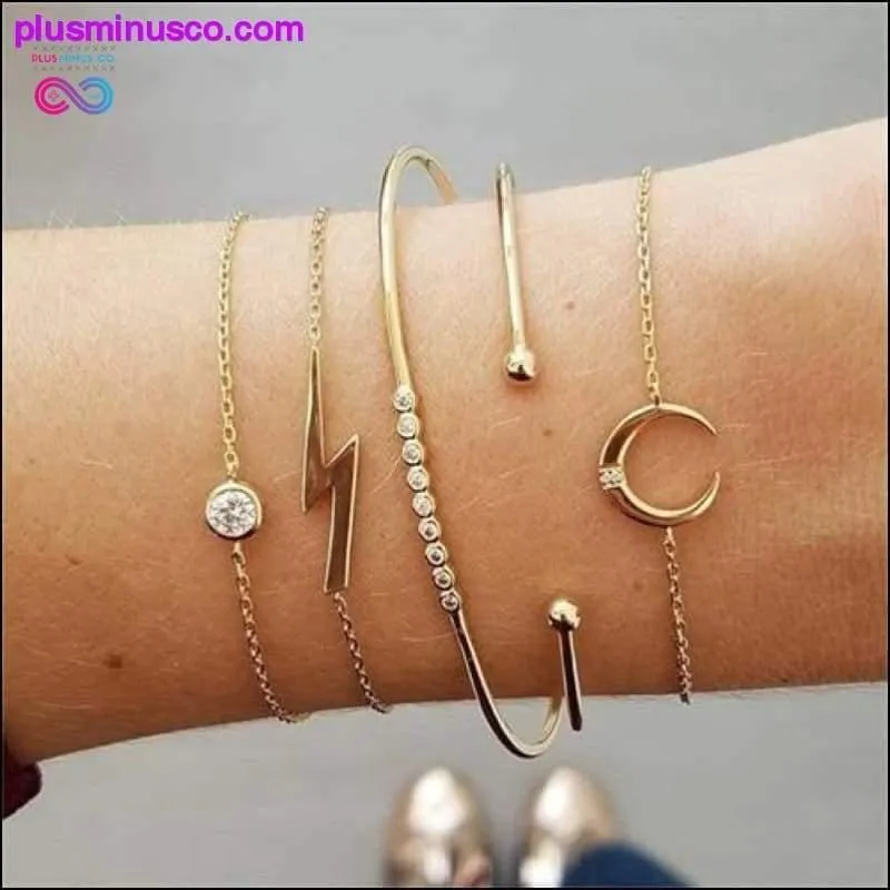 Bohemian Shell Map Turtle Bracelet Set, Retro Geometric