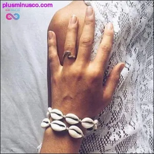 Bohemian Shell Map Turtle Bracelet Set, Retro Geometric