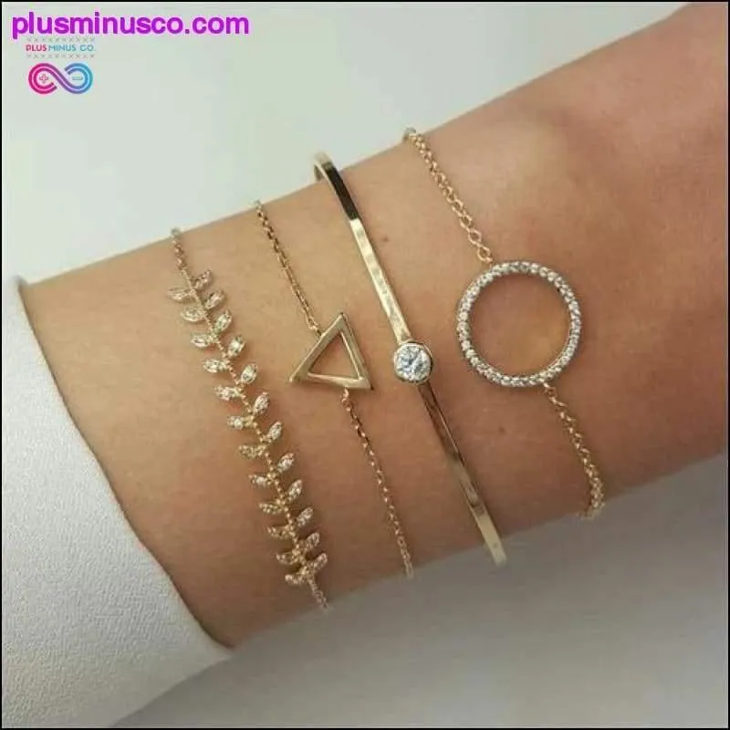 Bohemian Shell Map Turtle Bracelet Set, Retro Geometric