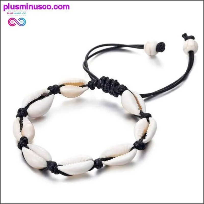 Bohemian Shell Map Turtle Bracelet Set, Retro Geometric