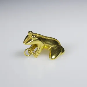 Braid Frog Pendant