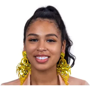 Bright Lights Rhinestone Chandelier Earrings (2 Colors)