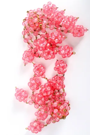 Chandelier Flower Cluster Earrings