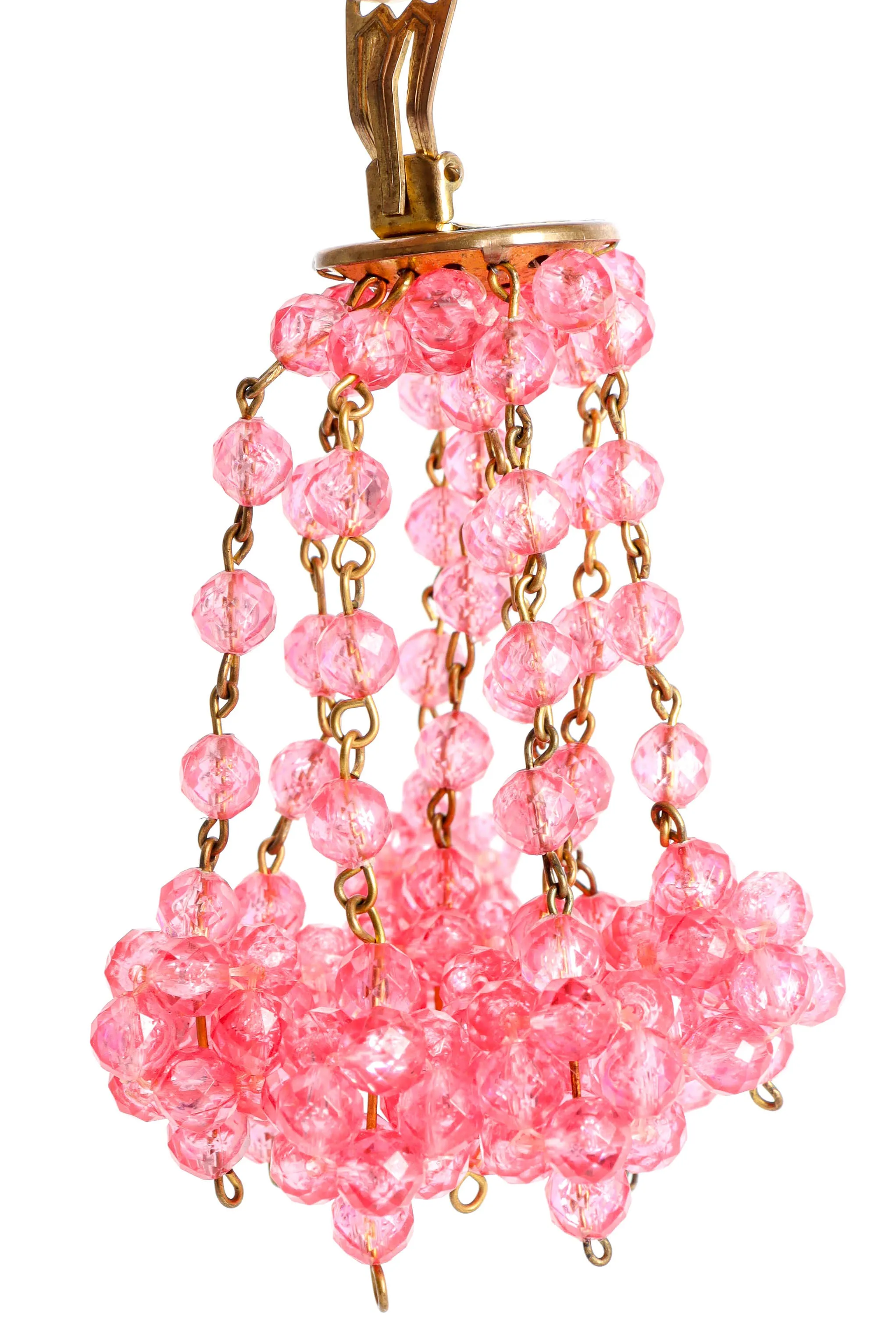 Chandelier Flower Cluster Earrings