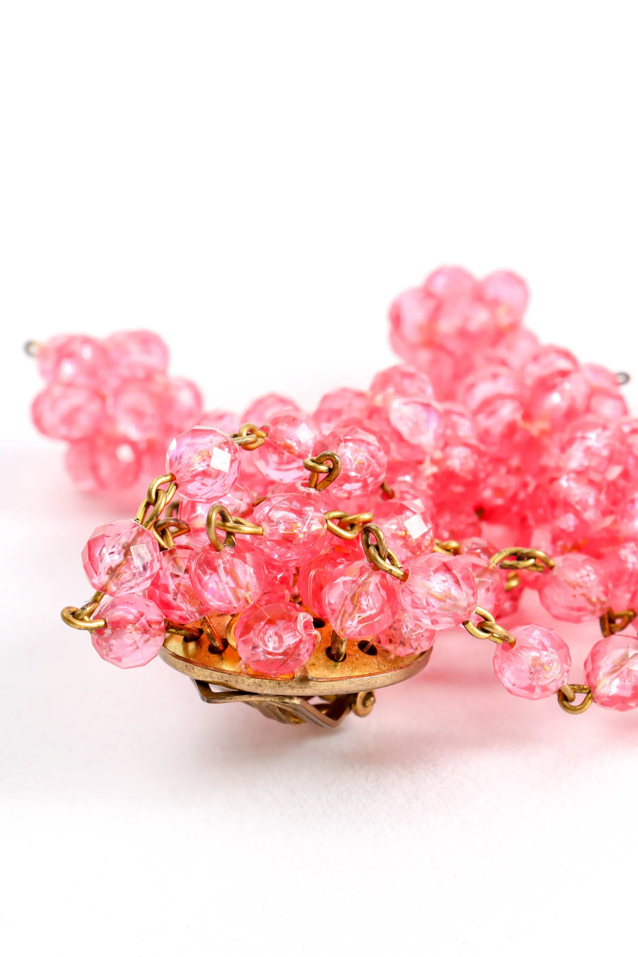Chandelier Flower Cluster Earrings