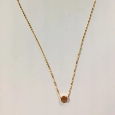 Copper Choker Multilayer Necklace