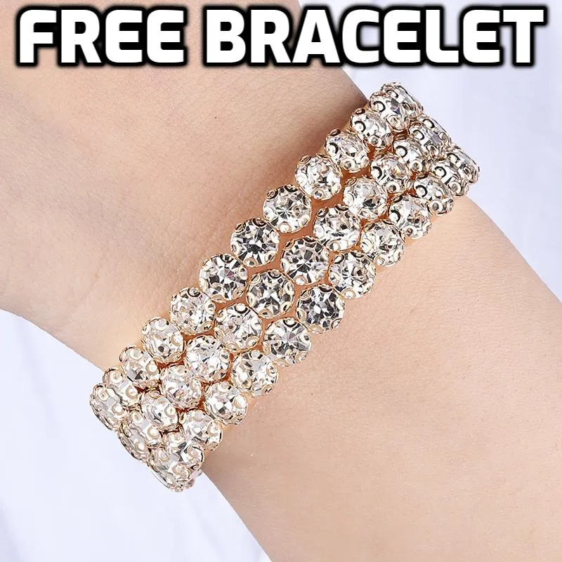 Crystal Wide Cuff Bracelets and Bangles