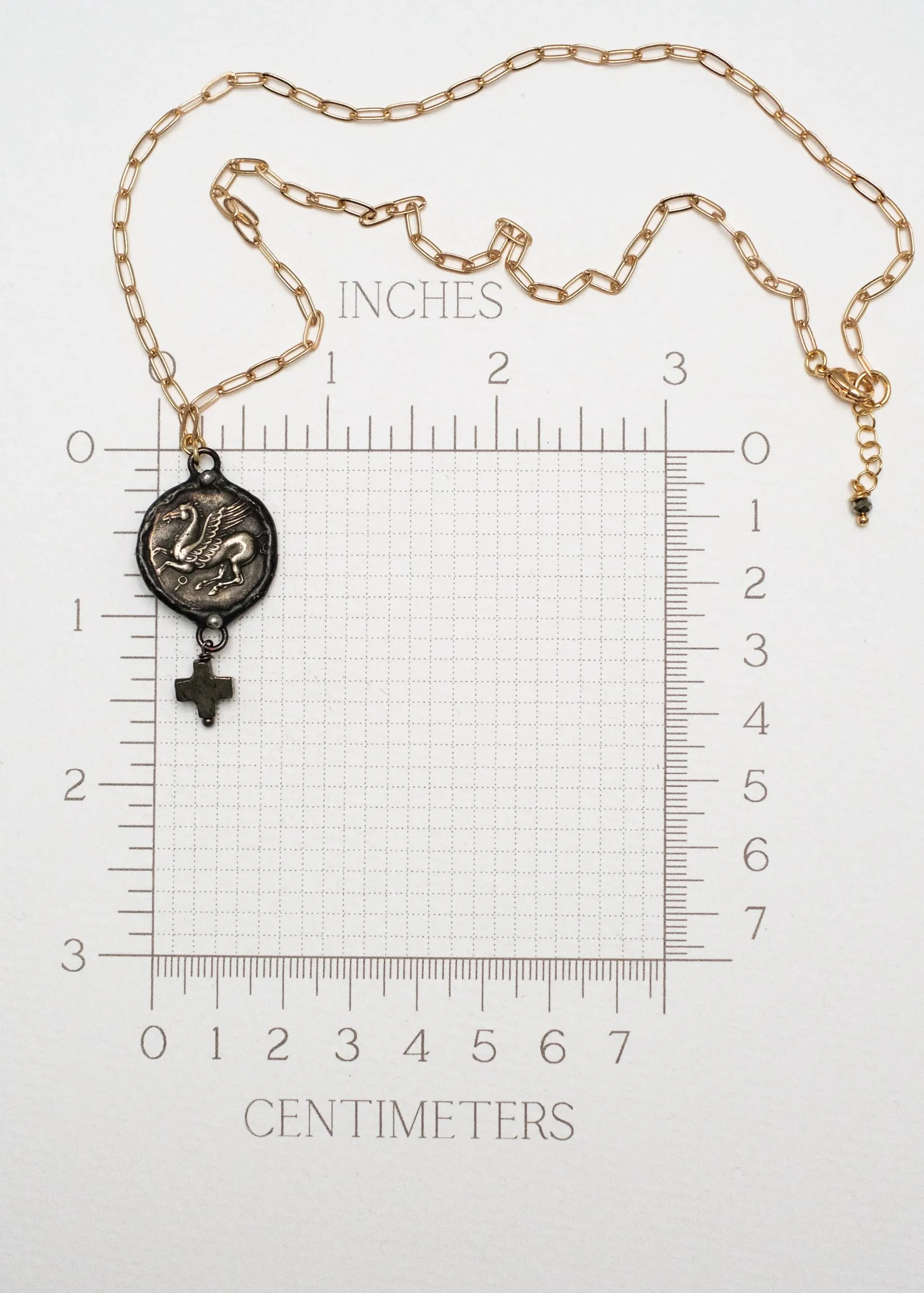 Divine Horse Coin Necklace