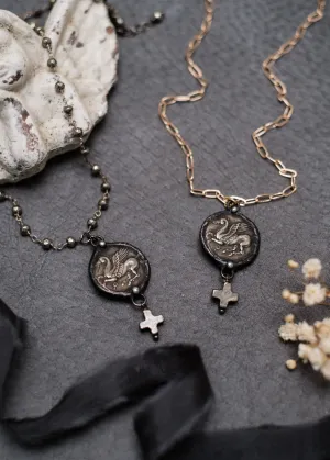 Divine Horse Coin Necklace
