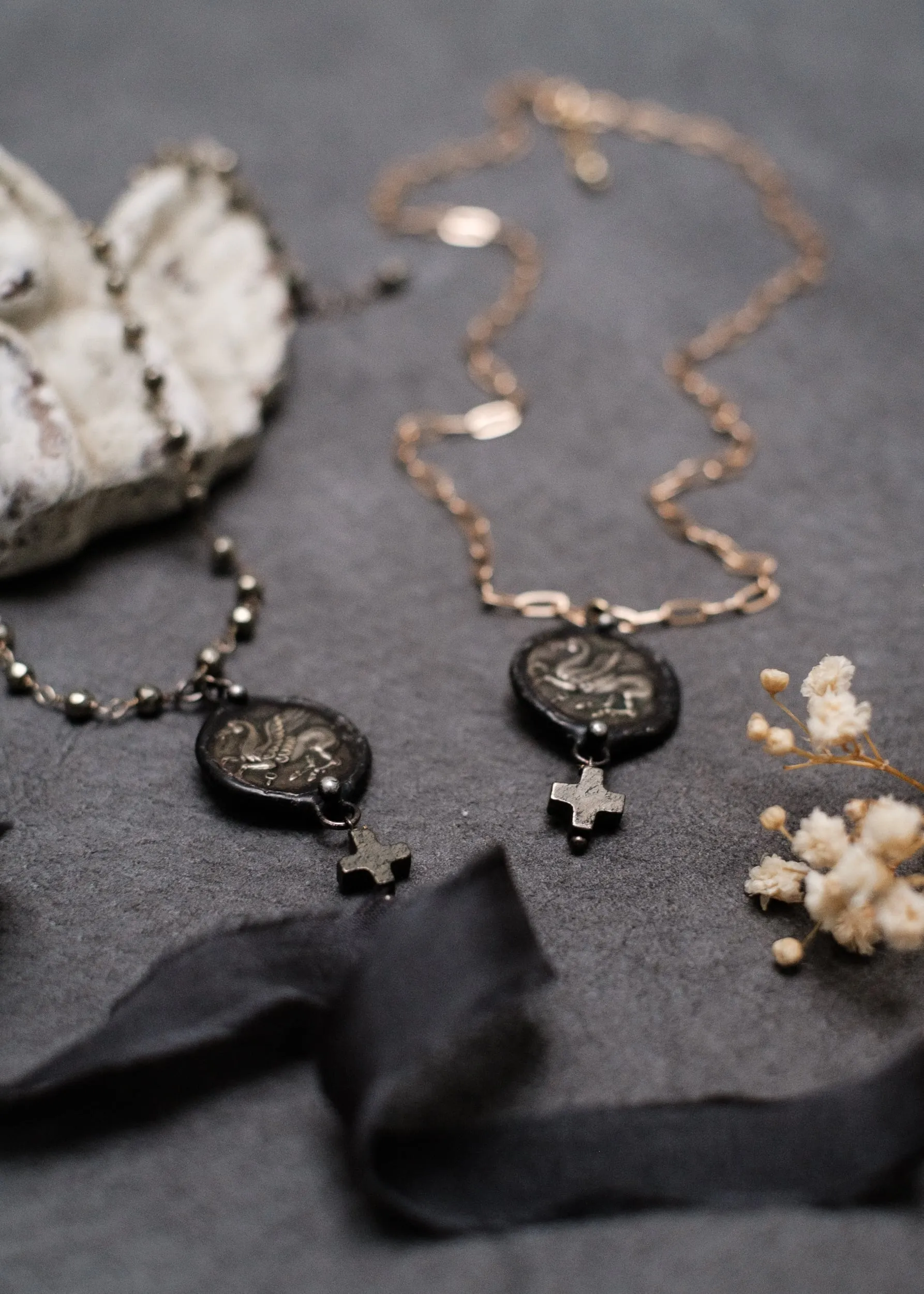 Divine Horse Coin Necklace