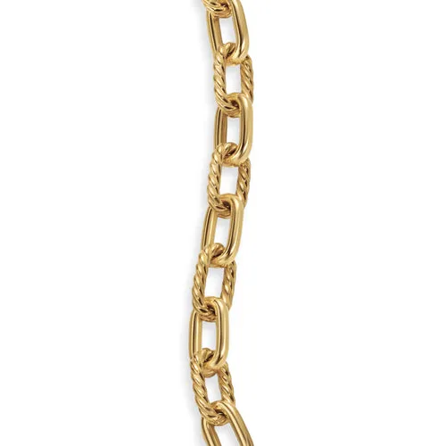 DY Madison Toggle Chain Bracelet in 18K Yellow Gold, Size Small