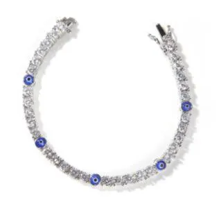 Evil eye Tennis BRACELET 4mm