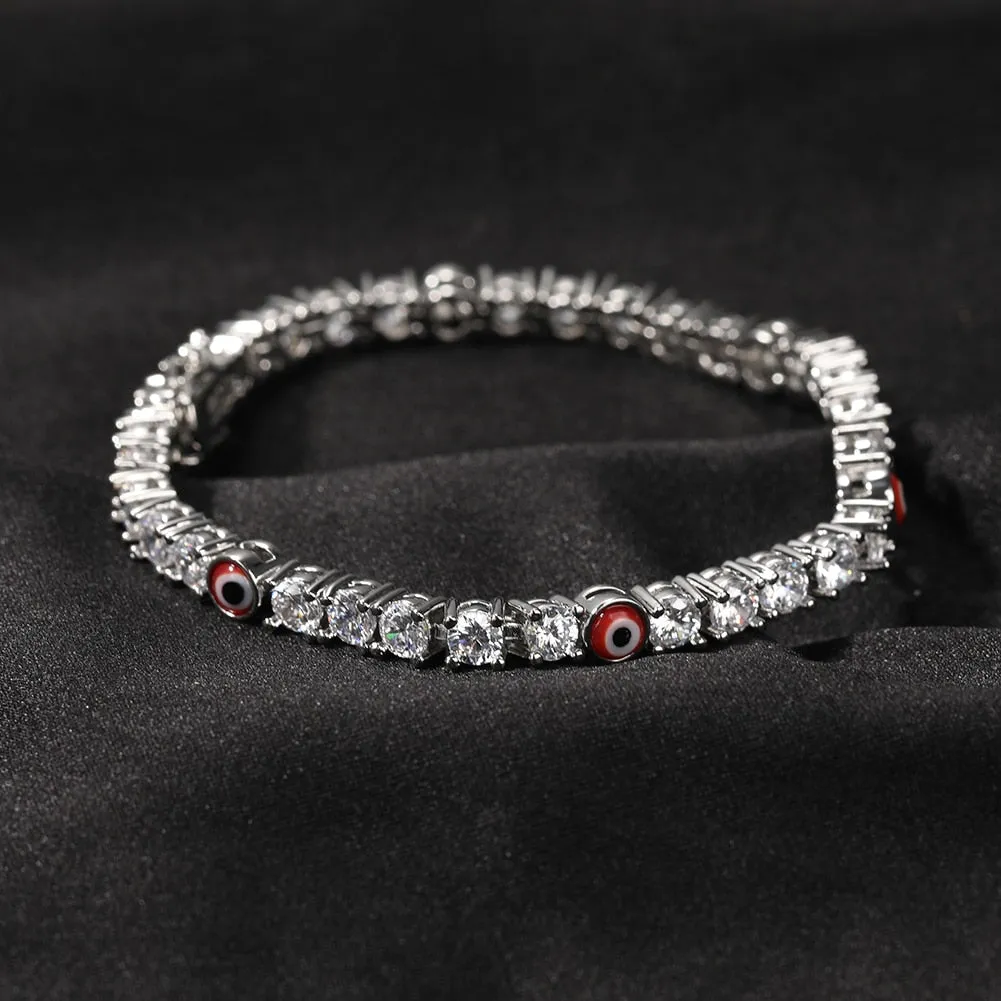 Evil eye Tennis BRACELET 4mm