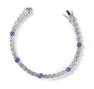 Evil eye Tennis BRACELET 4mm