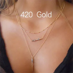 Fashion maxi necklace collier vintage charm chain necklace bohemian tassel choker necklace boho necklace women jewelry XL371