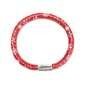 Festive Snowflakes Woodstock Bracelet - JF0155