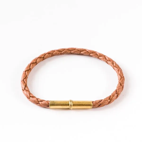 Flint Single Waxed Canvas Bracelet | Tres Cuervos