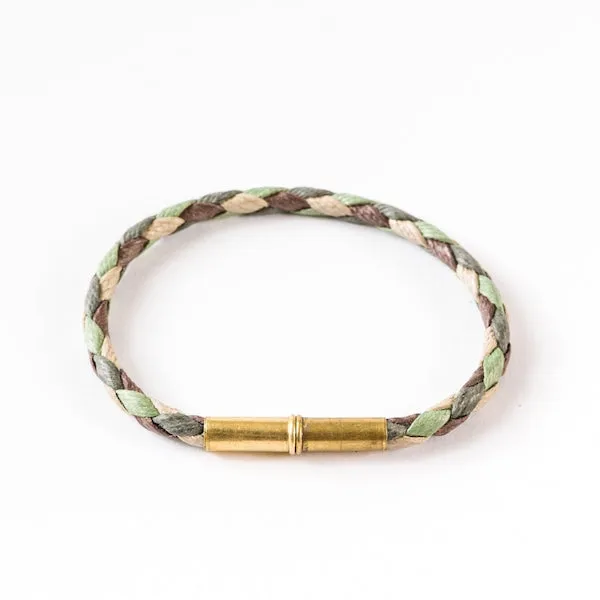 Flint Single Waxed Canvas Bracelet | Tres Cuervos