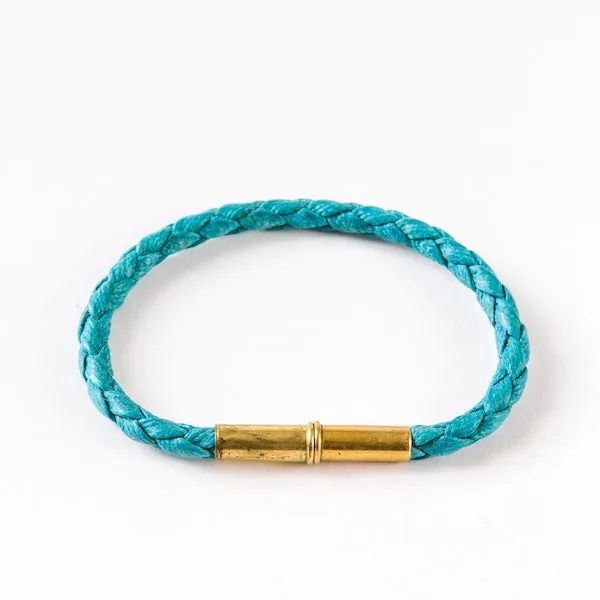 Flint Single Waxed Canvas Bracelet | Tres Cuervos