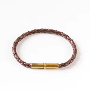 Flint Single Waxed Canvas Bracelet | Tres Cuervos