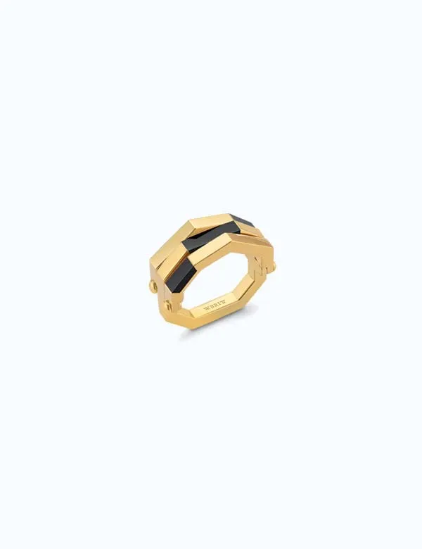 Flip Ring with Stones