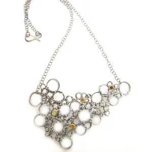 Gemstone Cell Pendant