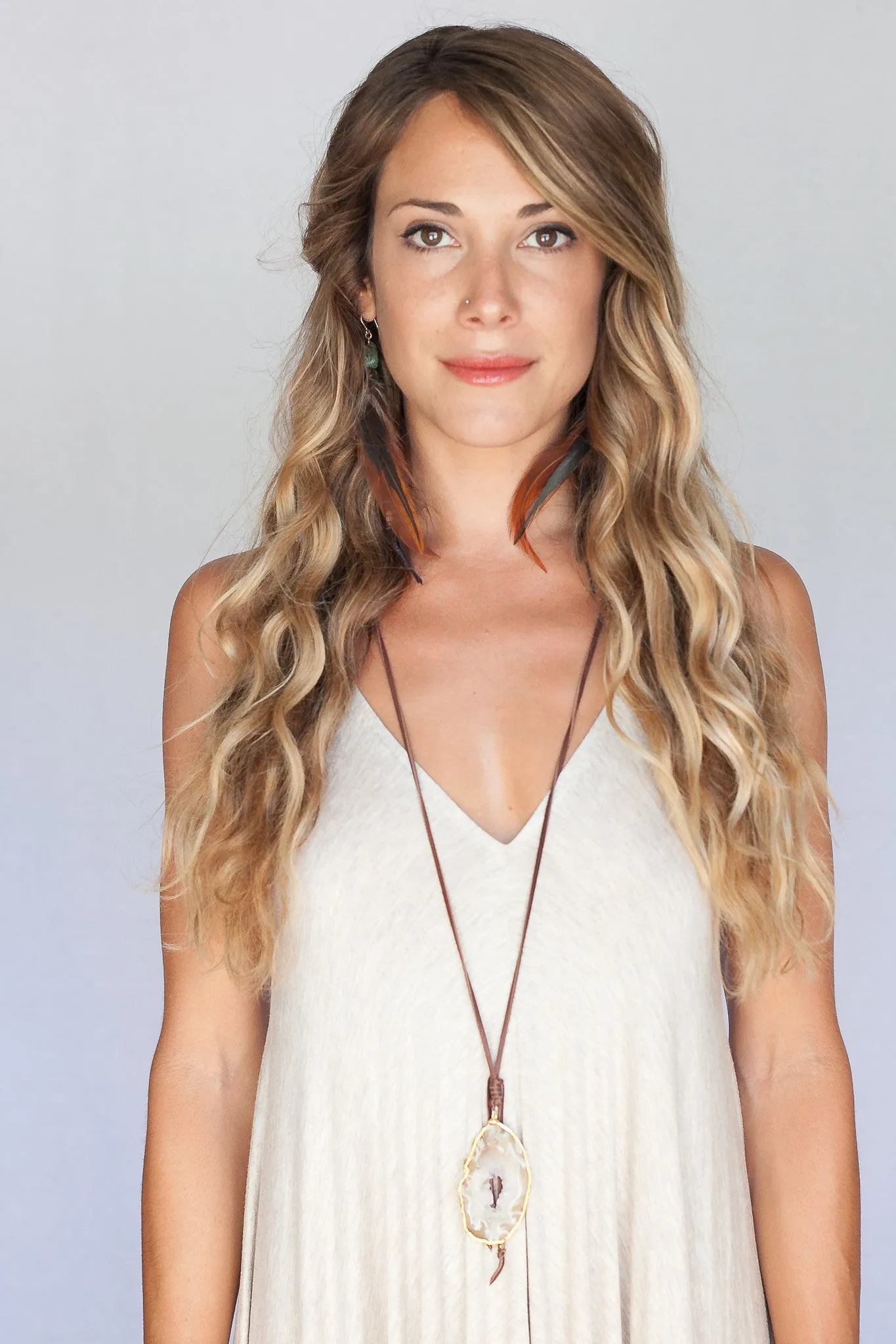 Geode Earth Necklace