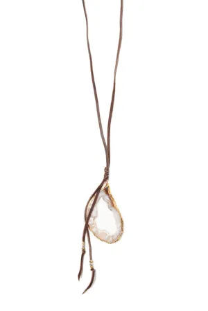 Geode Earth Necklace