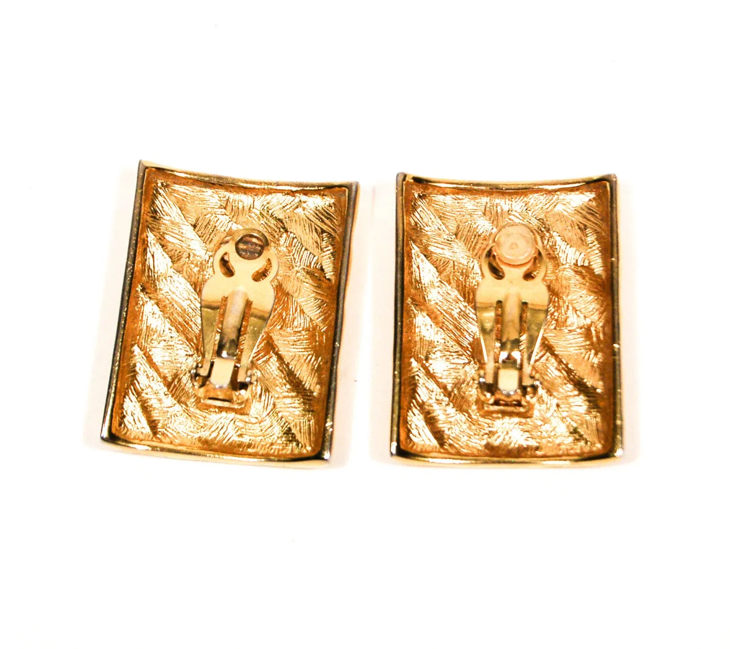 Givenchy  Couture Bold Gold Statement Earrings