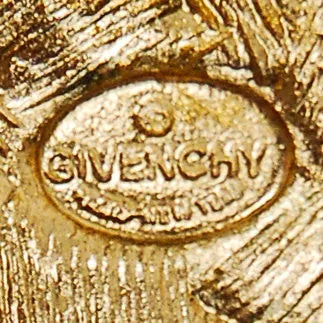 Givenchy  Couture Bold Gold Statement Earrings