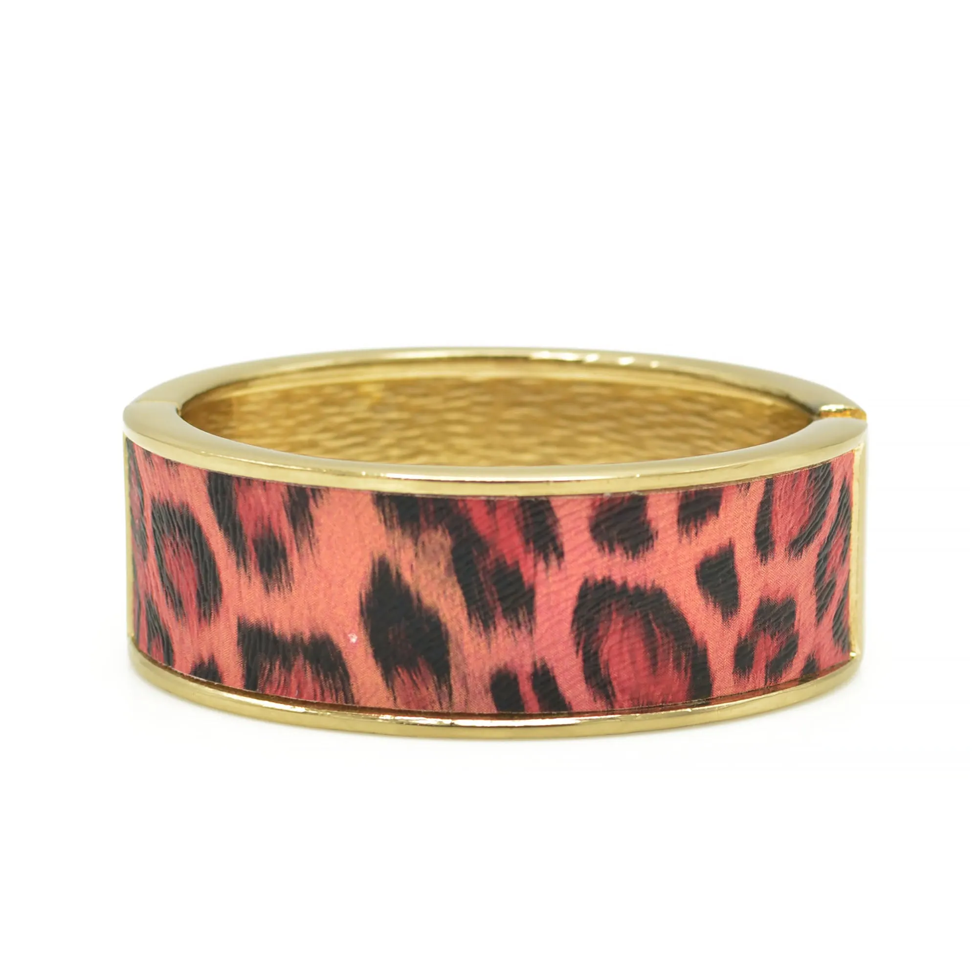 Gold Animal print Faux bracelet #SCXC-0913-16_RED (TD14