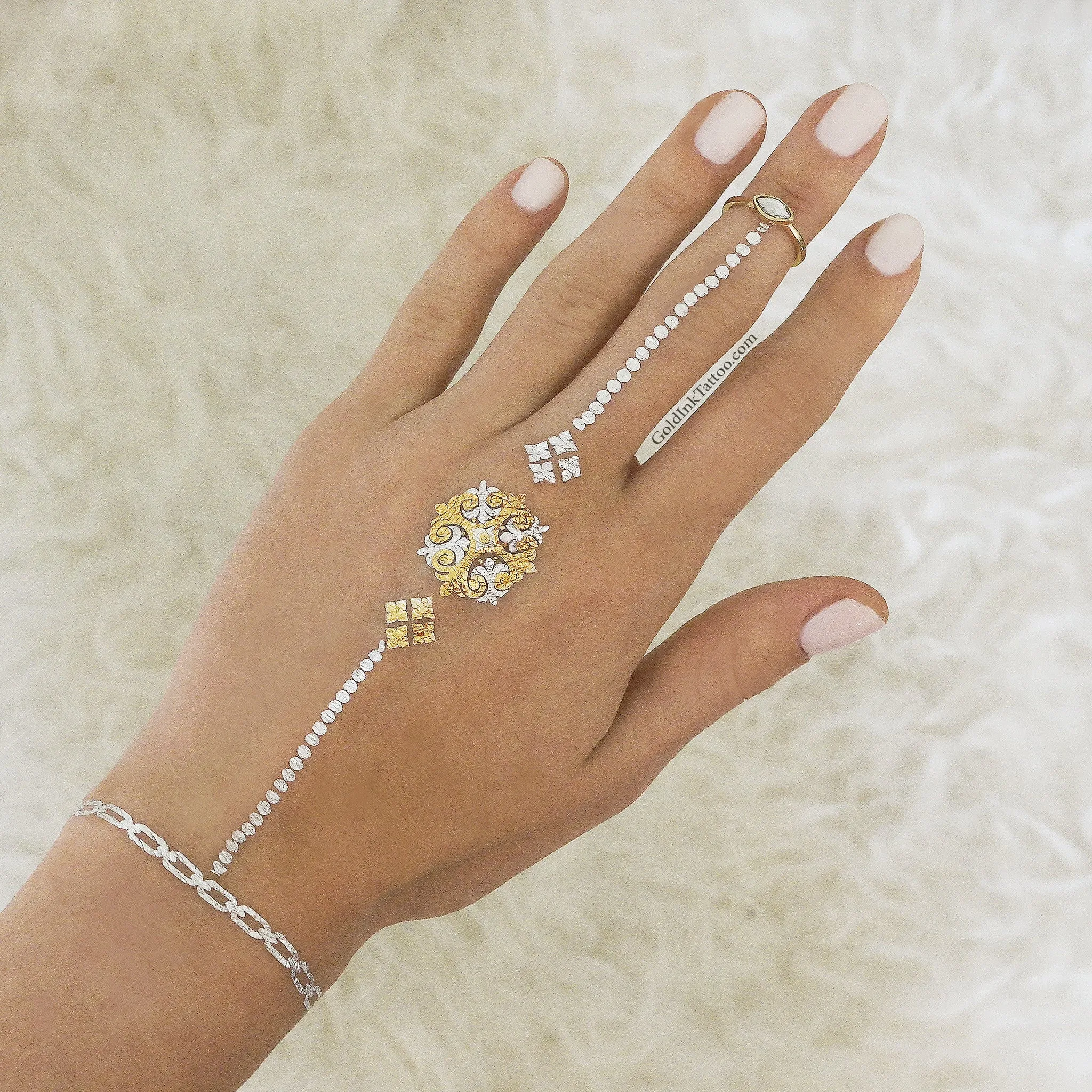 Greek Bracelets and Wings Set